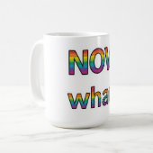 En nu? koffiemok (Voorkant links)
