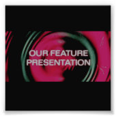 En nu, onze Feature-presentatie Foto Afdruk (Voorkant)