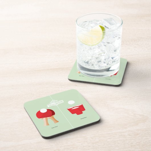 En nu: Ping Pong Bier Onderzetter (Rechterzijde)