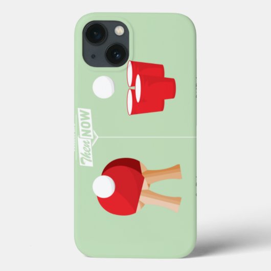 En nu: Ping Pong Case-Mate iPhone Case (Achterkant)