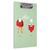 En nu: Ping Pong Klembord (Rechts)