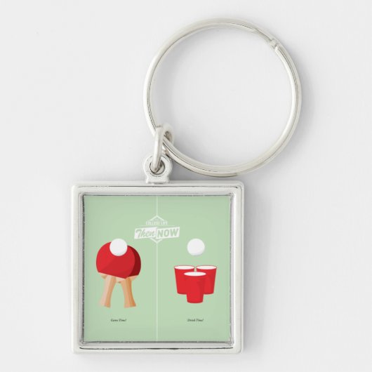 En nu: Ping Pong Sleutelhanger (Voorkant)