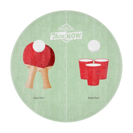 En nu: Ping Pong Snijplank (Voorkant)