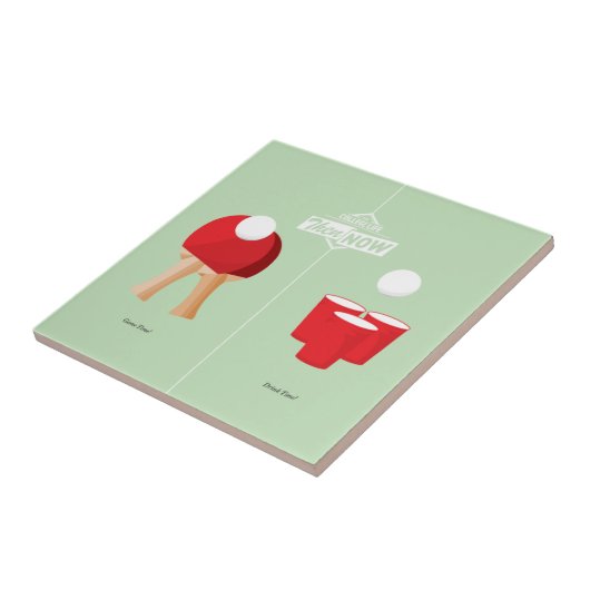 En nu: Ping Pong Tegeltje (Zijkant)