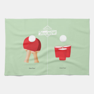 En nu: Ping Pong Theedoek