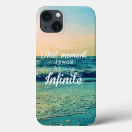 En op dat moment, zweer ik dat we oneindig waren. Case-Mate iPhone case