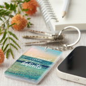 En op dat moment, zweer ik dat we oneindig waren. sleutelhanger (Voorkant Rechts)