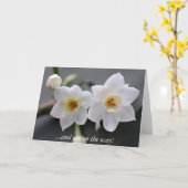 … en op de manier! kaart (Gele Bloem)