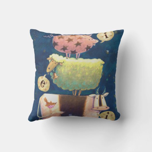 En op dit Boerderij Kussen (Achterkant)