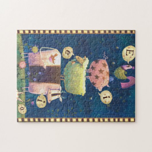 En op dit Boerderij Legpuzzel (Horizontaal)