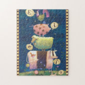 En op dit Boerderij Legpuzzel (Verticaal)