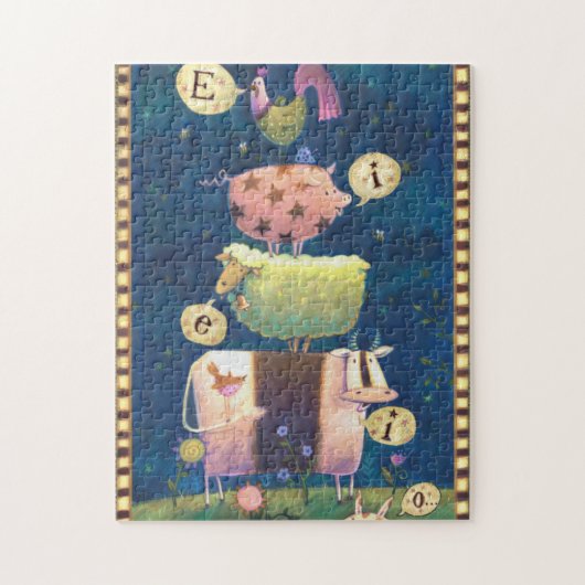 En op dit Boerderij Legpuzzel