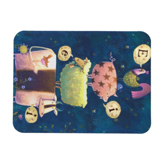 En op dit Boerderij Magneet (Horizontaal)