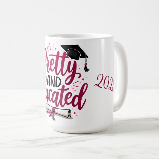  en opgeleid Afstuderen Koffiemok (Voorkant rechts)