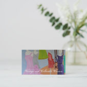  en opneembare coupon visitekaartje (Staand voorkant)