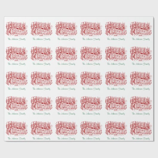 en Papier voor prettige kerstdagen (Vlak)