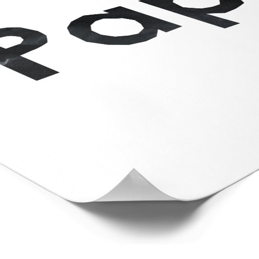 En - Papierketens Poster (Hoek)