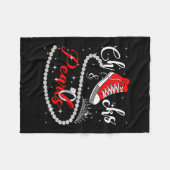 En Pearls 2024 Kamala Harris 2024 Stem President Fleece Deken (Voorkant (Horizontaal))