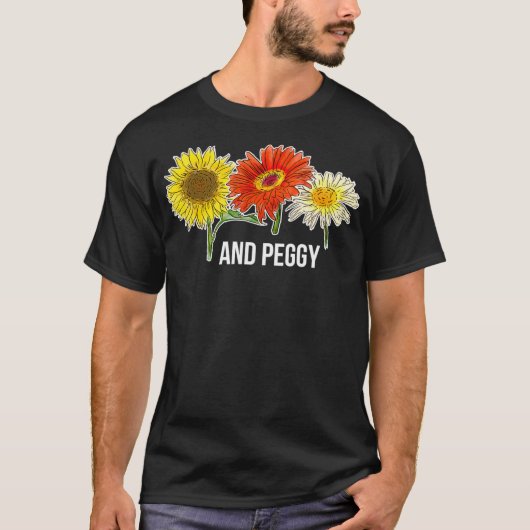 En Peggy Unieke Hamilton US Geschiedenis _1 T-shirt (Voorkant)