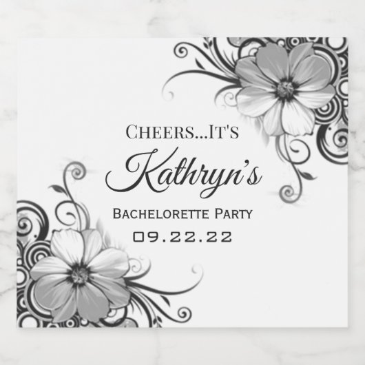  en persoonlijk bier etiket (Enkel label)