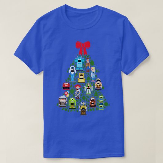 en Pixar kerstboom Nutkraker Holiday T-shirt (Design voorkant)