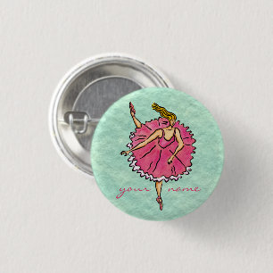en Pointe Ballerina Ronde Button 3,2 Cm