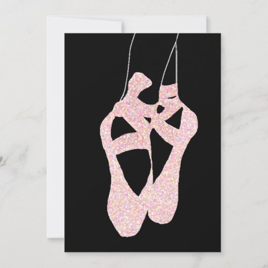 En Pointe Ballet Shoes Kaart (Voorkant)