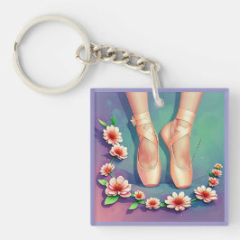 " EN POINTE BEAUTY " SLEUTELHANGER