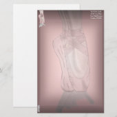 En pointe briefpapier (Voorkant / Achterkant)