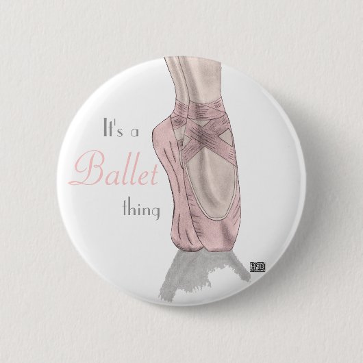 En pointe Button (Voorkant)