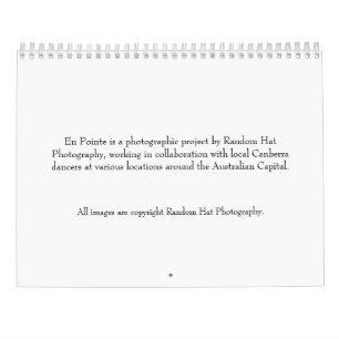 En Pointe Kalender