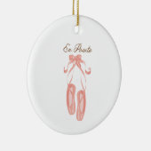 En Pointe Keramisch Ornament (Rechts)