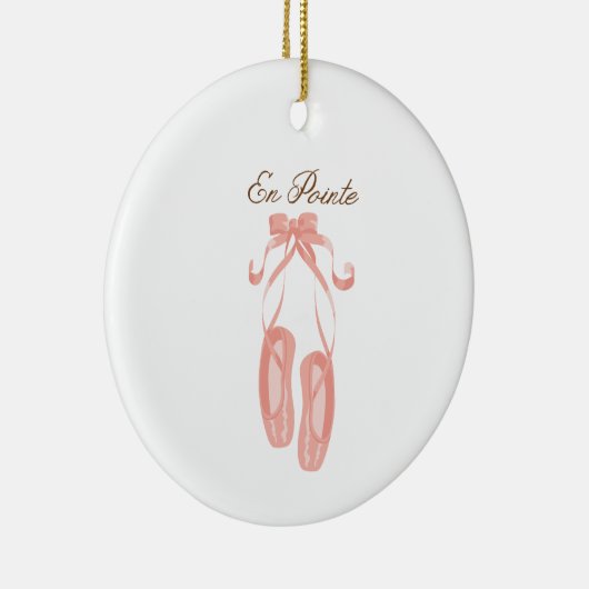 En Pointe Keramisch Ornament (Rechts)