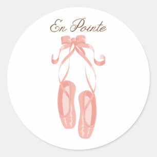 En Pointe Ronde Sticker