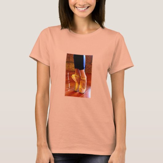 en pointe t-shirt (Voorkant)