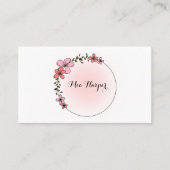  en professioneel gepersonaliseerd visitekaartje (Voorkant)