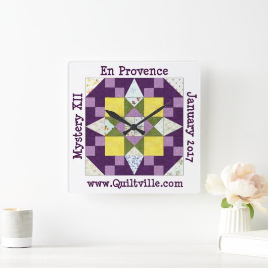 En Provence-klok Vierkante Klok (Huis)