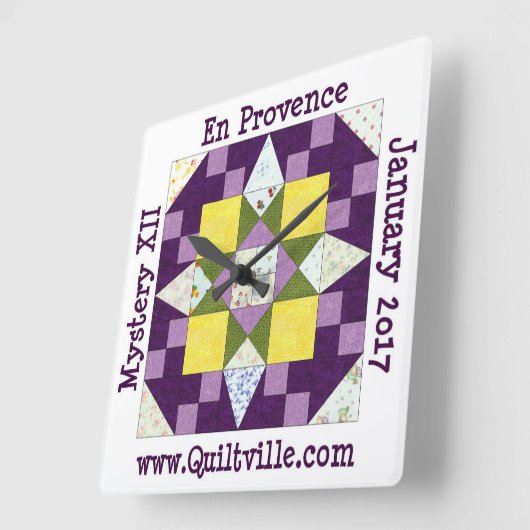 En Provence-klok Vierkante Klok (Hoek)