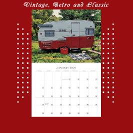  en Retro Campers Reisavonturen Kalender