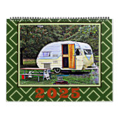  en Retro Campers Reisavonturen Kalender (Hoes)