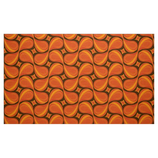 en Retro gestileerd patroonweefsel Stof (Fat Quarter)