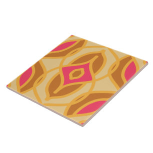  en retro naadloze patroonkeramische tegel tegeltje