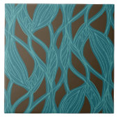  en retro naadloze patroonkeramische tegel tegeltje (Voorkant)