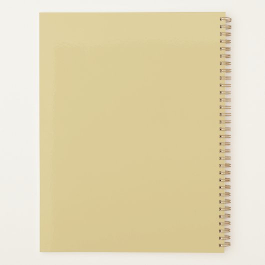 en retro-vrouwelijke planner (Achterkant)