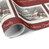 en Robuuste aanmeldingsnaam voor stamhout Cadeaupapier (Rol Hoek)