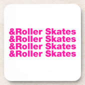 en rolSchaatsen Onderzetter (Voorkant)