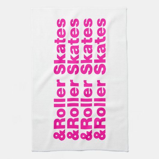 en rolSchaatsen Theedoek (Verticaal)
