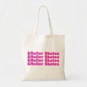 en rolSchaatsen Tote Bag (Voorkant)