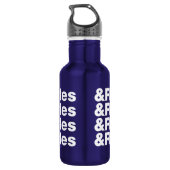 en rolSchaatsen Waterfles (Achterkant)