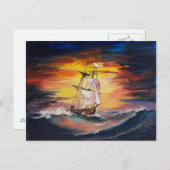 En-route Briefkaart (Voorkant / Achterkant)